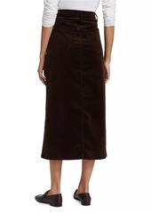 FRAME The Corduroy Midaxi Skirt