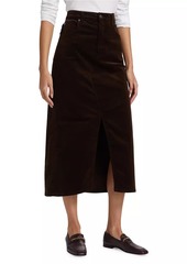 FRAME The Corduroy Midaxi Skirt