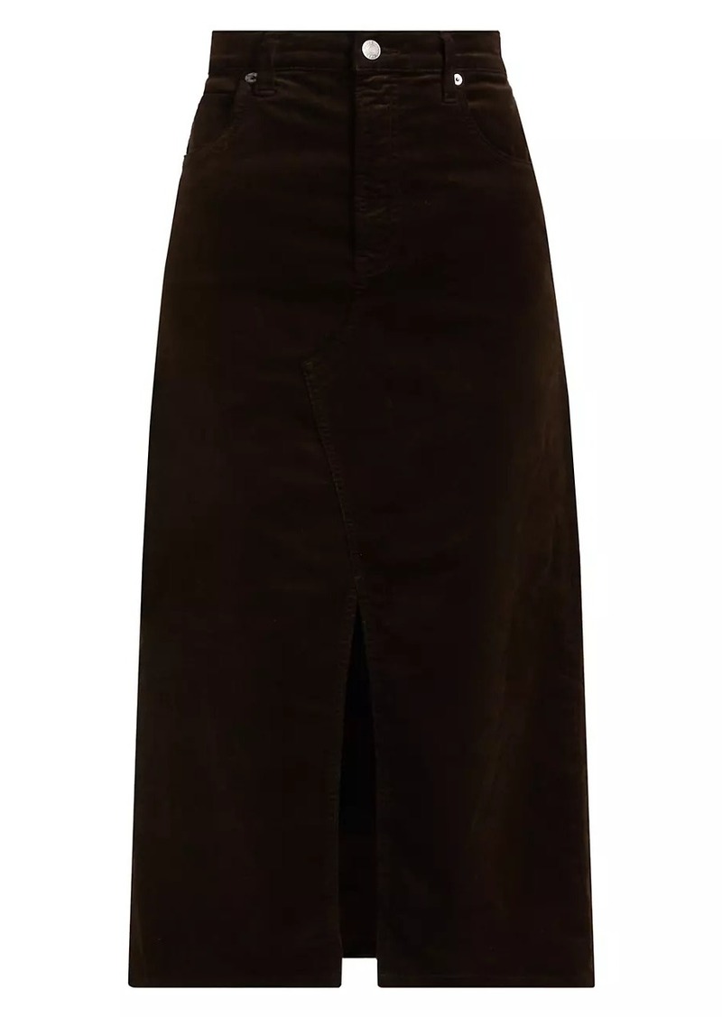 FRAME The Corduroy Midaxi Skirt