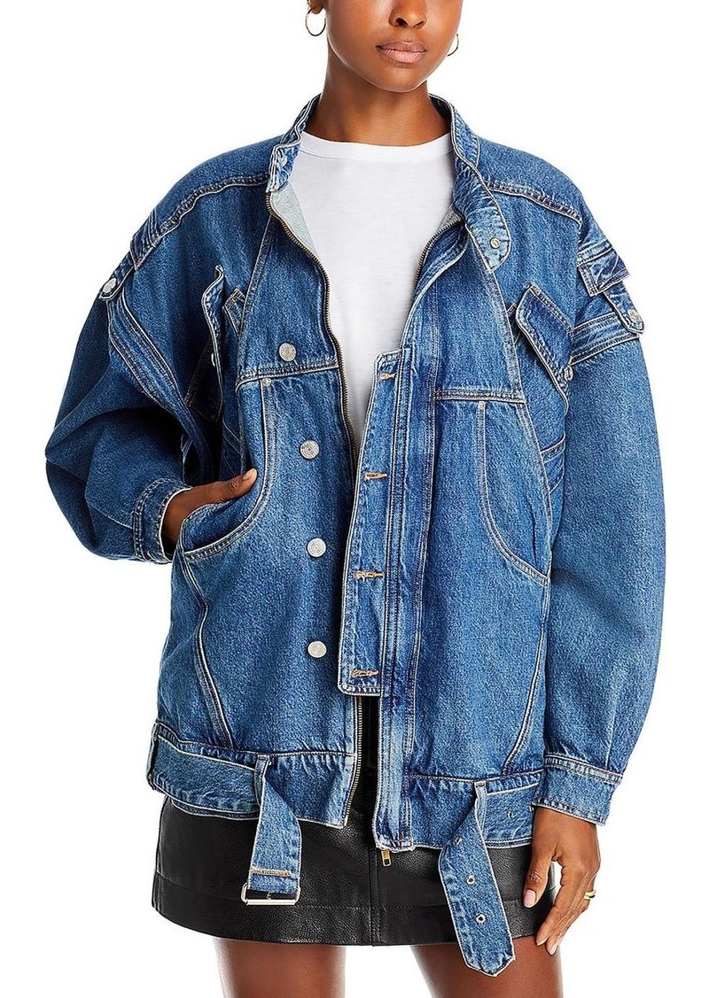 FRAME The MC Womens Trucker Jean Denim Jacket