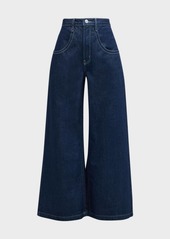 FRAME The Skater Wide-Leg Jeans