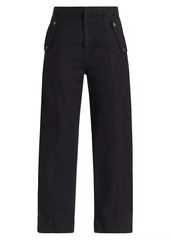 FRAME Utility Barrel High-Rise Pants