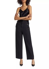 FRAME Utility Barrel High-Rise Pants