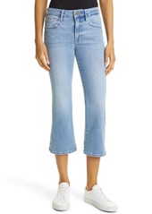 FRAME Le Pixie High Waist Slit Crop Bootcut Jeans in Tropic at Nordstrom