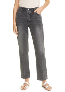 FRAME Le Slouch High Waist Straight Leg Jeans in Ozone at Nordstrom