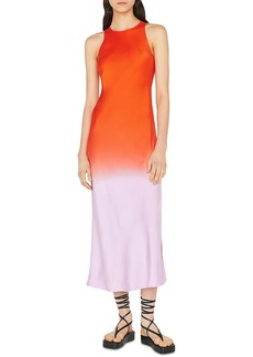 FRAME Womens Semi-Formal 100% Silk Slip Dress