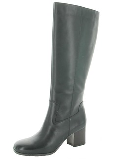 Franco Sarto Anberlin Womens Leather Knee-High Riding Boots