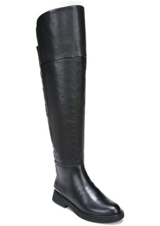 Franco Sarto Battina Womens Leather Wide Calf Knee-High Boots