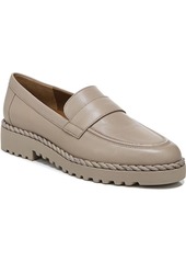 Franco Sarto Carol Womens Lugged Sole Leather Penny Loafers