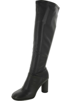Franco Sarto Cindy Womens Faux Leather Tall Knee-High Boots