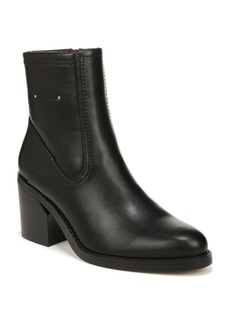 Franco Sarto Abril Booties - Black Faux Leather