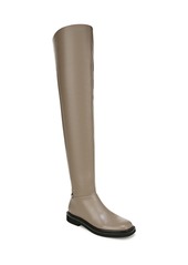 Franco Sarto Women's Angeli Over the Knee Boots - Smoke Grey Faux Leather