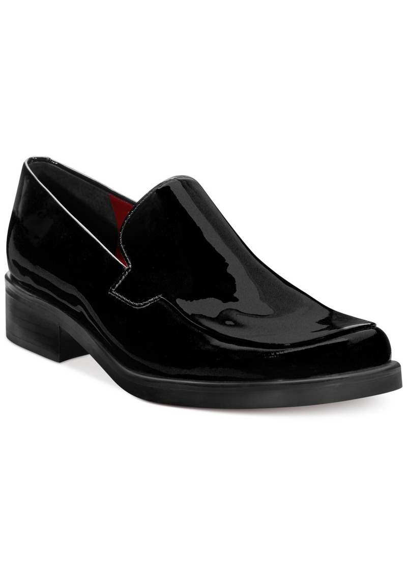 Franco Sarto Women's Bocca Slip-on Loafers - Black Patent Leather