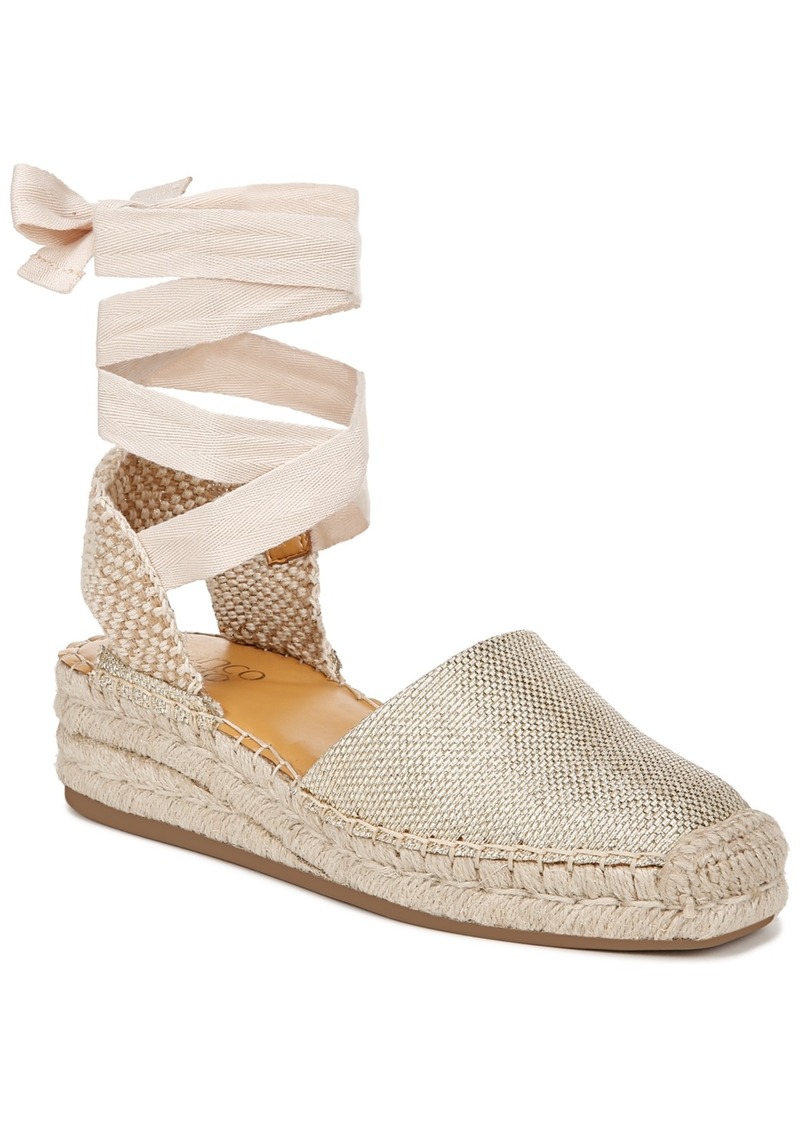 Franco Sarto Women's Britney Espadrilles - Platino Beige Fabric