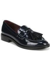 Franco Sarto Women's Carolyn-Low Tassel Loafers - Silver Faux Leather