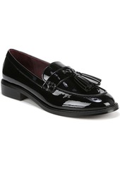Franco Sarto Women's Carolyn-Low Tassel Loafers - Navy Faux Leather