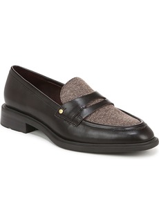 Franco Sarto Edith 2 Loafers - Brown Fabric/Faux Leather