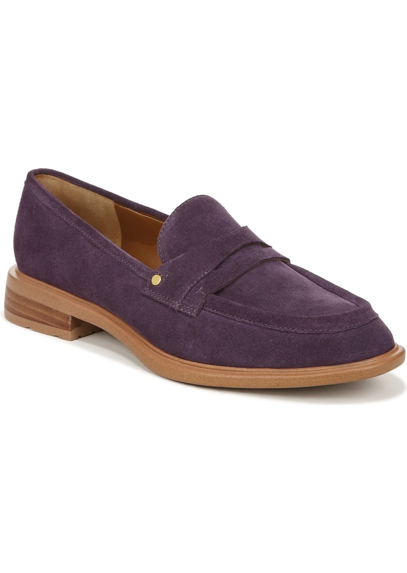 Franco Sarto Women's Edith 2 Loafers - Plum Purple Suede