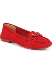 Franco Sarto Women's Farah Loafers - Cherry Red Suede