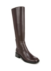 Franco Sarto Women's Giselle Square Toe Knee High Boots - Shadow Grey Leather