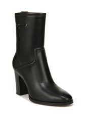 Franco Sarto Informa Whit Booties - Black Faux Leather