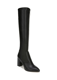 Franco Sarto Katherine Wide Calf Knee High Boots - Black Fabric