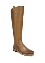 Franco Sarto Women's Meyer Narrow Calf Knee High Riding Boots - Brown Leather