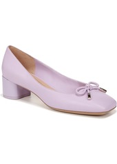 Franco Sarto Women's Natalia Block Heel Ballet Flats - Lilac Purple Leather