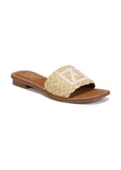 Franco Sarto Tina Raffia Slide Sandal