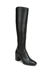 Franco Sarto Tribute Knee High Boots - Black Faux Leather