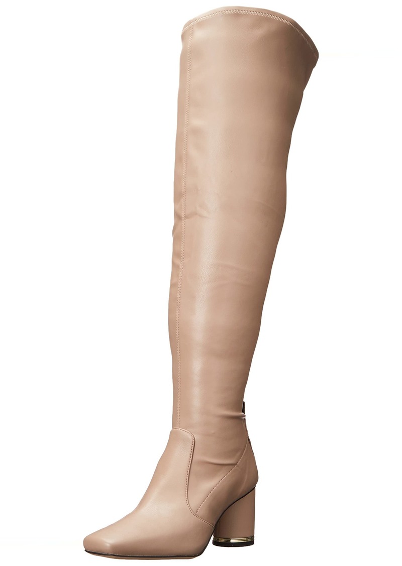 Franco Sarto Womens Pisabt Wc Knee High Boot Taupe  M