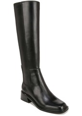 Franco Sarto Giselle Womens Leather Wide Calf Knee-High Boots