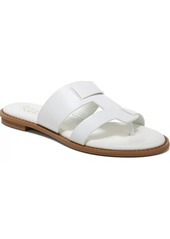 Franco Sarto Gretta Womens Leather Thong Slide Sandals