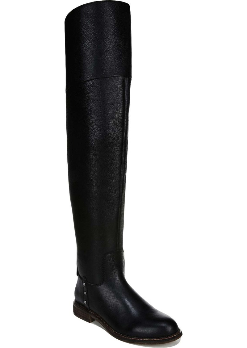 Franco Sarto Haleen Womens Leather Riding Over-The-Knee Boots