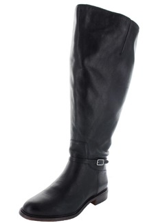 Franco Sarto Haylie Womens Leather Wide Calf Riding Boots