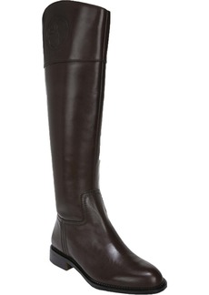 Franco Sarto Hudson Womens Leather Knee-High Riding Boots