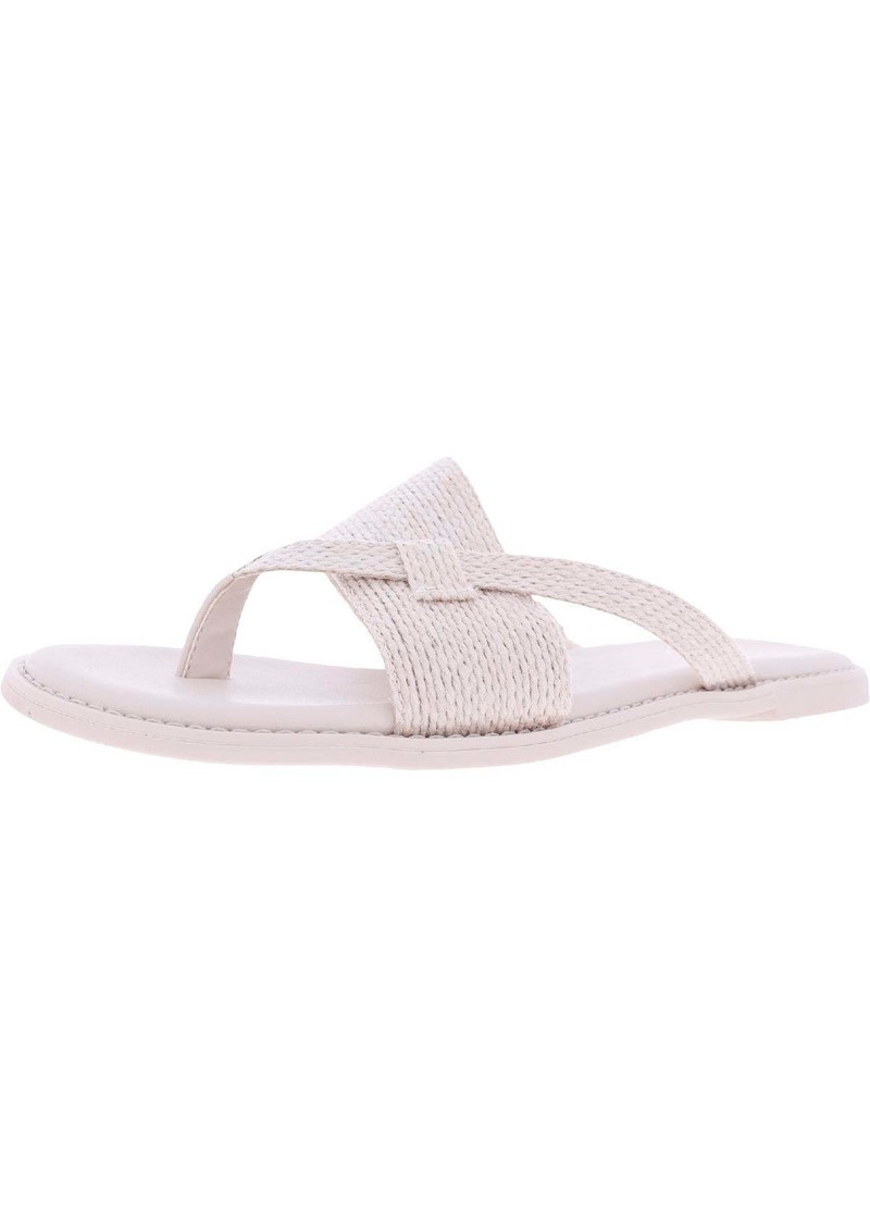 Franco Sarto Jenice 2 Womens Woven Open Toe Slide Sandals