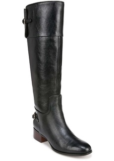 Franco Sarto L Jazrin Womens Leather Wide Calf Knee-High Boots