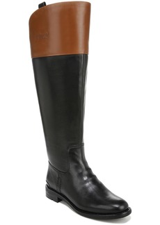 Franco Sarto Meyer 2 Womens Leather Wide Calf Knee-High Boots