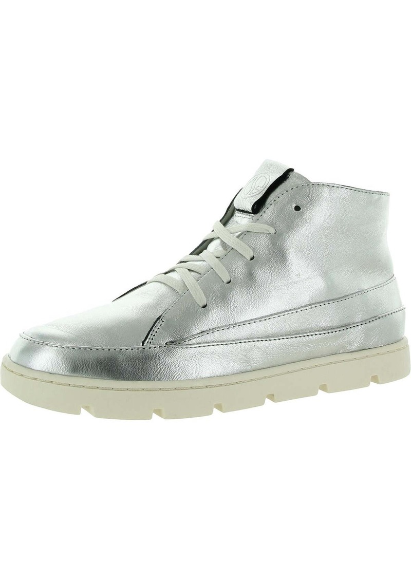 Franco Sarto Pryce Womens Leather Lifestyle Casual and Fashion Sneakers