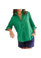 Frank & Eileen Button-Up Shirt In Clover