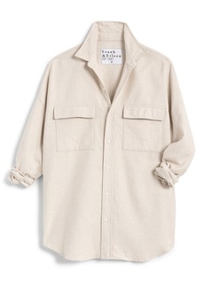 Frank & Eileen Cotton Utility Shirt in Natural at Nordstrom Rack