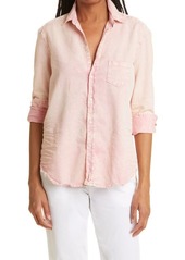 Frank & Eileen Eileen Woven Cotton Button-Up Shirt in Light Pink Mineral Wash at Nordstrom