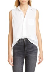 Frank & Eileen Fiona Cotton Shirt in White at Nordstrom