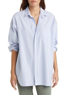 Frank & Eileen Shirley Stripe Oversize Button-Up Shirt