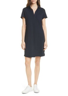 Frank & Eileen Short Sleeve Cotton Polo Dress in British Royal Navy at Nordstrom
