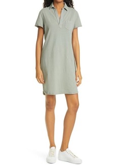 Frank & Eileen Short Sleeve Polo Dress in Sage at Nordstrom