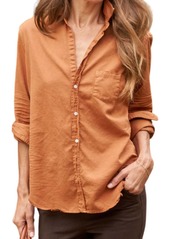 Frank & Eileen Relaxed Button-Up Shirt In Toffee