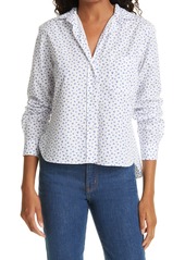 Frank & Eileen Silvio Button-Up Blouse in Purple Hearts at Nordstrom