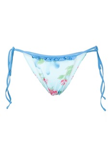 Frankies Bikinis Camilla floral-print bikini bottoms